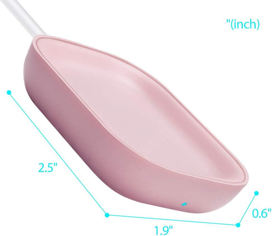 For Airpod Charger, Designed Wireless Charger for Airpods 4(Anc)/3Rd/2Nd Gen, for New Airpod Pro 3 (2025)/ 2Nd Gen, Wireless Earbuds, Slim & Compact for Travel Home Office, Pink