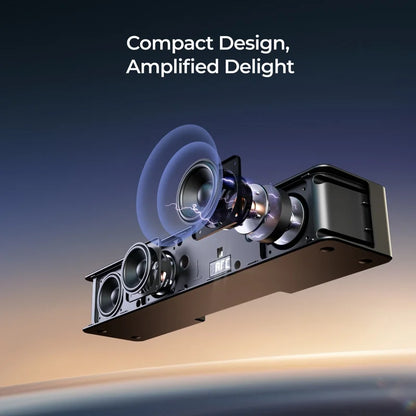 5.1 Dolby Atmos Sound Bar, 450W Peak Power, Surround Sound System for TV, Wireless Subwoofer Bass Boost, Surround Adjustable