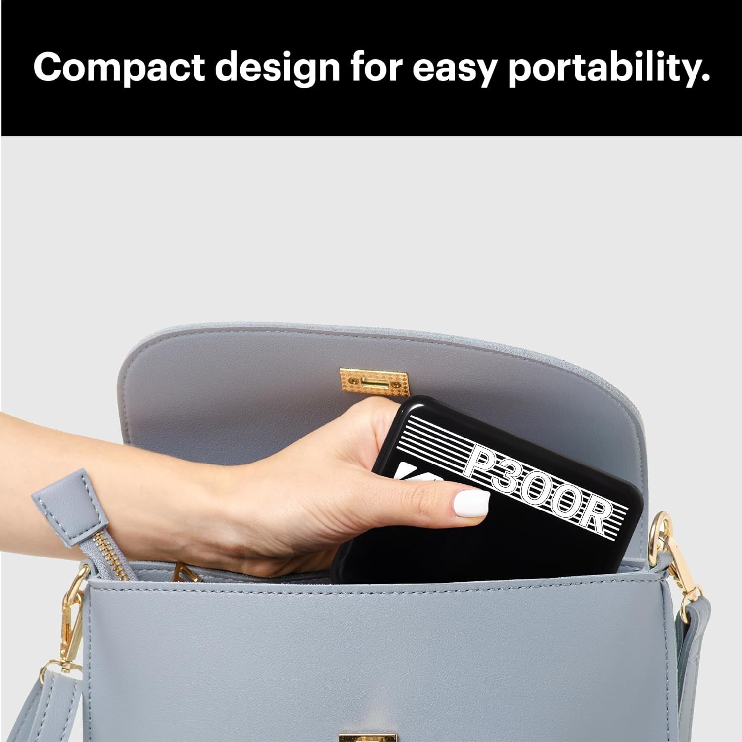 Mini 3 Retro 4PASS Portable Photo Printer (3X3 Inches) + 8 Sheets, White