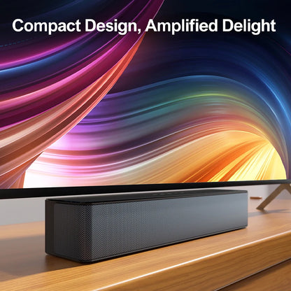 [US/UK Direct]  Poseidon D50 5.1 Soundbar Bluetooth Soundbar 6 High-Performance Speakers Surround Sound Bassmax DSP Chip 3EQ Modes Wired Speaker