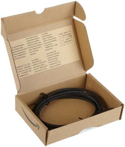 USB-A 2.0 Extension Cable, for Printer, Mouse or Keyboard, Male to Female, 480Mbps Transfer Speed, 6.5 Foot, Black