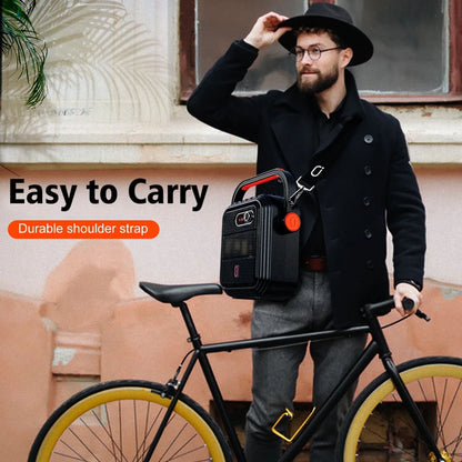 Portable Bluetooth Speaker, Outdoor Speaker with FM Radio, Portable PA System with 2 Microphones, Deep Bass, Wireless Stereo Pairing, AUX Input, TWS