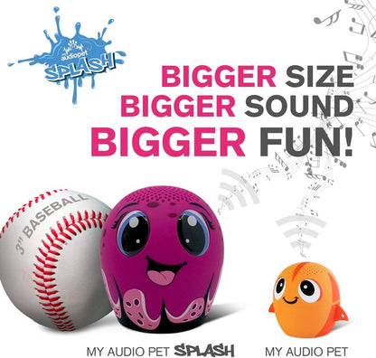 Splash -Waterproof Bluetooth Portable Speaker - (Rocktopod)