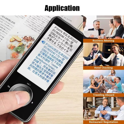 2023 Newest M9 Instant Voice Translator Portable Language Translator in Real-Time Smart Translator Supports 12 Offline Languages