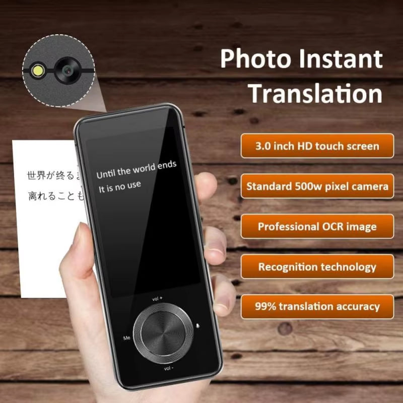 2023 Newest M9 Instant Voice Translator Portable Language Translator in Real-Time Smart Translator Supports 12 Offline Languages