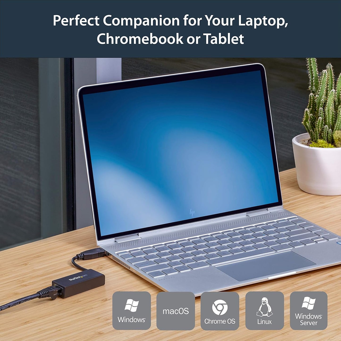 USB 3.0 to Gigabit Ethernet NIC Network Adapter - USB to RJ45 for 10/100/1000 Network