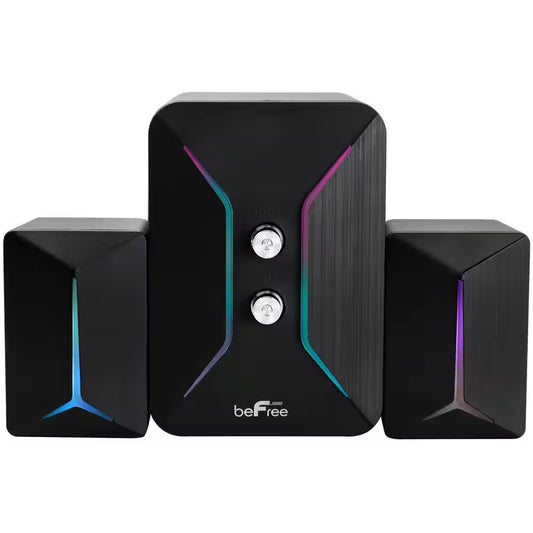 Computer Gaming 2.1 Speaker System with Color LED Lights
