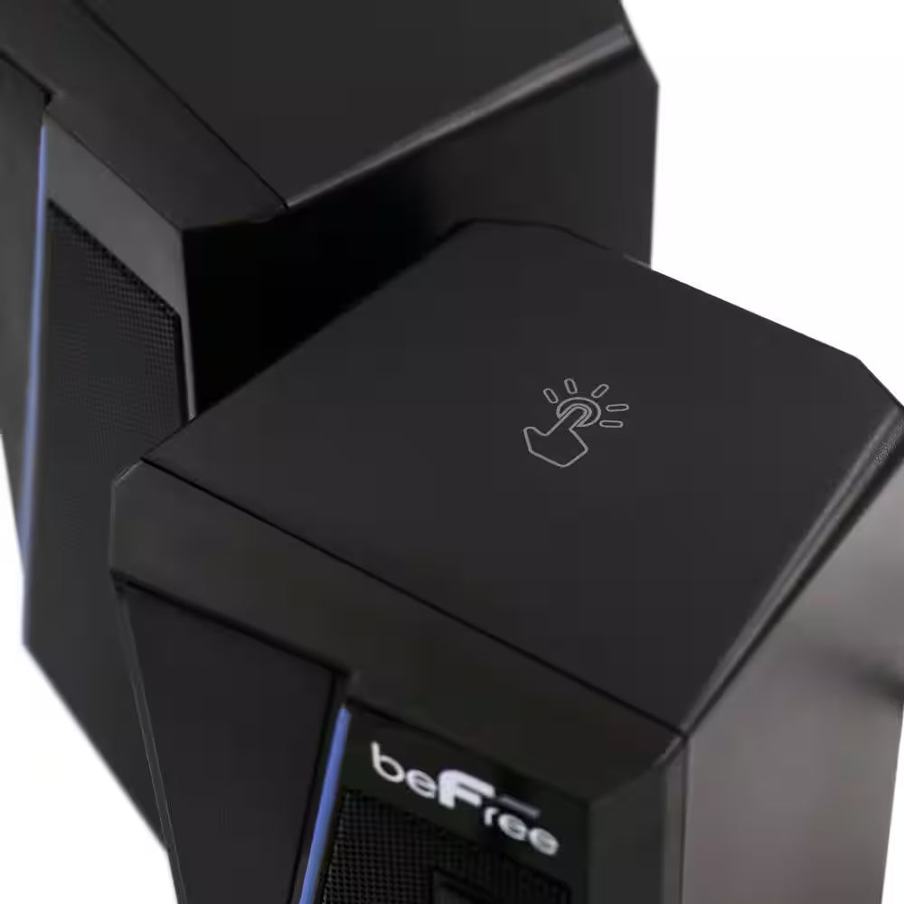 2.0 Computer Gaming Speakers with LED RGB Lights