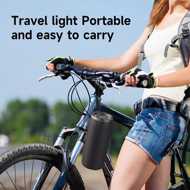 -S49PRO Portable Bluetooth Speaker 20W IPX6 Waterproof Powerful Sound Box Bass Boost Dual Pairing True Wireless Speaker