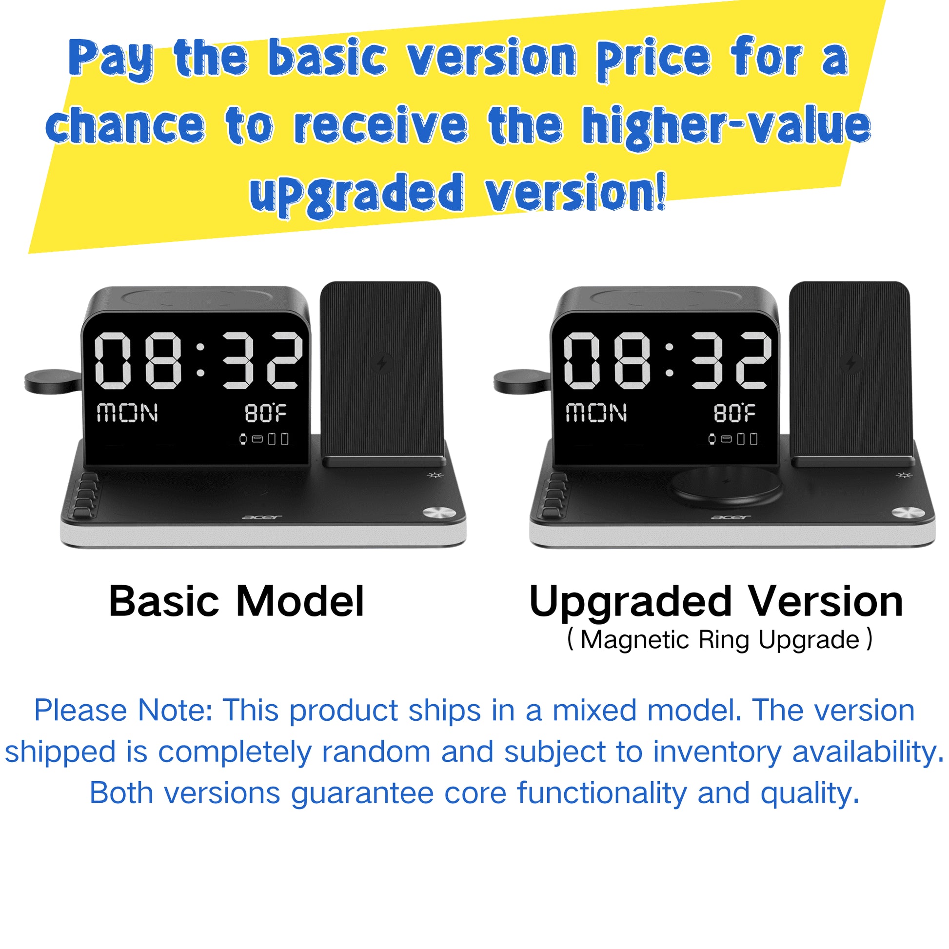 7 in 1 Wireless Charging Station: Wireless Charger Iphone Charging Station for Multiple Devices Apple - Iphone 17 16 15 14 13 12 11 Pro Max Apple Watch Airpods, Magsafe Charger Stand Samsung