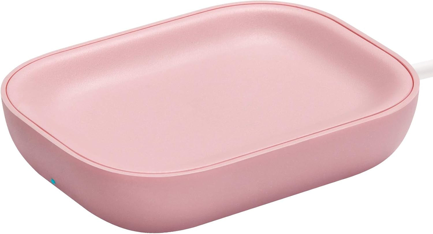 For Airpod Charger, Designed Wireless Charger for Airpods 4(Anc)/3Rd/2Nd Gen, for New Airpod Pro 3 (2025)/ 2Nd Gen, Wireless Earbuds, Slim & Compact for Travel Home Office, Pink