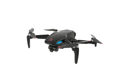 FPV Duo Racing Drone with Goggles and GPS, Black