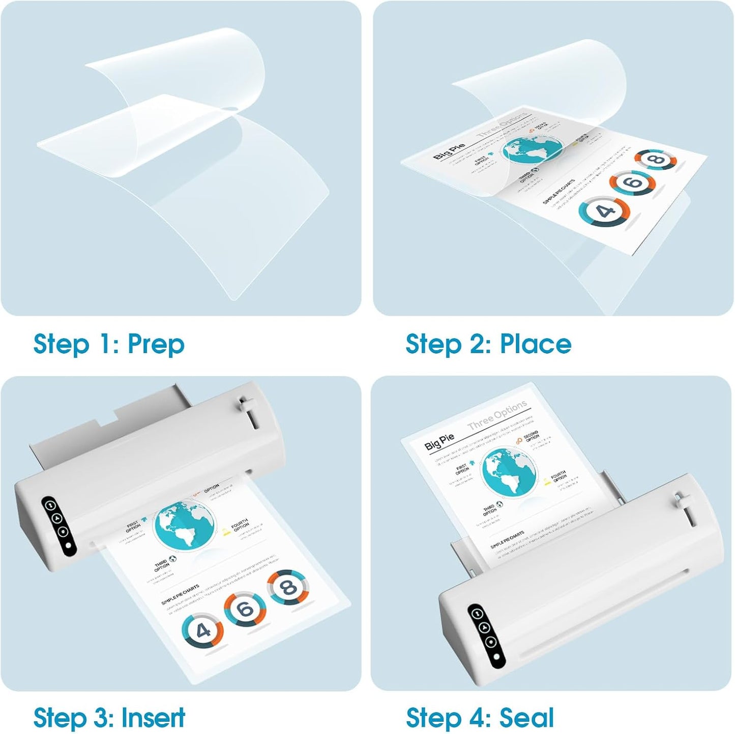 5 Mil Laminating Sheets, Hold 11 X 17 Inches Sheet, 25 Pack Thermal Laminating Pouches, 11.5 X 17.5” Laminate Sheets for Laminator, Clear Lamination Sheet Paper, Office School Home Supplies
