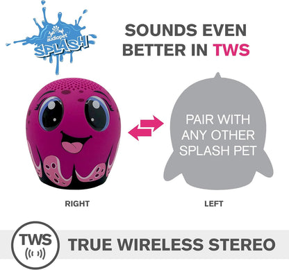 Splash -Waterproof Bluetooth Portable Speaker - (Rocktopod)